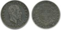 Italie Argent - Italie Reunifiee 2 Lires 2 Lires Victor Emmanuel II Italie Argent - Italie Reunifiee -