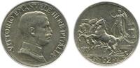 Italie Argent - Italie Reunifiee 2 Lires 2 Lires Victor Emmanuel III Italie Argent - Italie Reunifiee -