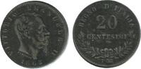 Italie Argent - Italie Reunifiee 20 Centimes 20 Centimes Victor Emmanuel II Italie Argent - Italie Reunifiee -