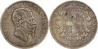 Italie Argent - Italie Reunifiee 5 Lires 5 Lires Victor Emmanuel II Italie Argent - Italie Réunifiée -