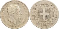Italie Argent - Italie Reunifiee 5 Lires 5 Lires Victor Emmanuel II Italie Argent - Italie Réunifiée -