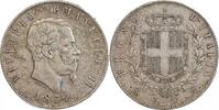 Italie Argent - Italie Reunifiee 5 Lires 5 Lires Victor Emmanuel II Italie Argent - Italie Réunifiée -