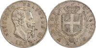 Italie Argent - Italie Reunifiee 5 Lires 5 Lires Victor Emmanuel II Italie Argent - Italie Réunifiée -