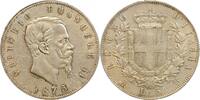 Italie Argent - Italie Reunifiee 5 Lires 5 Lires Victor Emmanuel II Italie Argent - Italie Réunifiée -