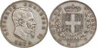 Italie Argent - Italie Reunifiee 5 Lires 5 Lires Victor Emmanuel II Italie Argent - Italie Réunifiée -