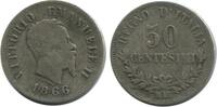 Italie Argent - Italie Reunifiee 50 Centimes 50 Centimes Victor Emmanuel II Italie Argent - Italie Reunifiee -