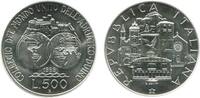 Italie Argent - Italie Reunifiee 500 Lires 500 Lires Italie Argent - Italie Reunifiee -