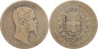 Italie Argent - Sardaigne 1 Lire 1 Lire Victor Emmanuel II Italie Argent Sardaigne -