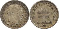 Italie Argent - Occupation Francaise 5 Soldi 5 Soldi - Napoleon Imperator Italie Argent - Occupation Française -