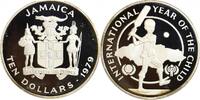 Jamaïque Argent 10 Dollars 10 Dollars Année internationale de l'enfant - Jamaïque Argent -