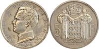 Monaco Argent 5 Francs Essai de 5 Francs Rainier III - Monaco Argent -