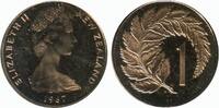 Nouvelle Zélande 1 Cent Elisabeth II 1 Cent Elisabeth II Nouvelle Zélande -