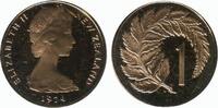 Nouvelle Zélande 1 Cent Elisabeth II 1 Cent Elisabeth II Nouvelle Zélande -