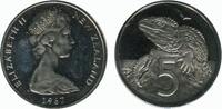 Nouvelle Zélande 5 Centimes Elisabeth II 5 Centimes Elisabeth II Nouvelle Zélande -