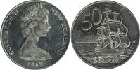 Nouvelle Zélande 50 Centimes Elisabeth II 50 Centimes Elisabeth II Nouvelle Zélande -