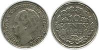 Pays - Bas Argent 10 Cents 10 Cents Wilhelmine Tête Agée Pays - Bas Argent -