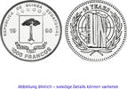 Equatorial Guinea 1.000 Francos 1995 50 Years UN  149,00 EUR  + 17,00 EUR frais d'envoi
