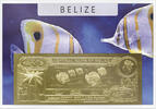 Belize 50 Dollars 1984 ND Foureye Butterflyfish (gold) in plastic envelo... 65,95 EUR  + 17,00 EUR frais d'envoi