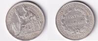 Indochina 1 Piaster 1907 ss 50,00 EUR  + 10,00 EUR frais d'envoi