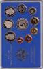 Deutschland 1 Pfennig - 5 DM 1995 Kurssatz D PP 45,00 EUR  + 10,00 EUR frais d'envoi