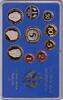 Deutschland 1 Pfennig - 5 DM 1995 Kurssatz G PP 45,00 EUR  + 10,00 EUR frais d'envoi