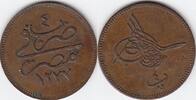 Ägypten 4 Para 1277/4 ss 15,00 EUR  + 10,00 EUR frais d'envoi