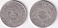 Marokko 20 Francs 1352AH ss+ 50,00 EUR  + 10,00 EUR frais d'envoi