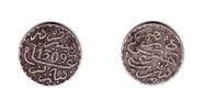 Marokko 1 Dirham 1309AH Paris ss 25,00 EUR  + 10,00 EUR frais d'envoi