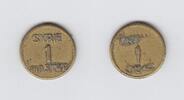 Syrien 1 Piaster o.Datum ss 8,00 EUR  + 10,00 EUR frais d'envoi