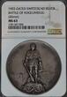SWITZERLND SILVER 1903-DATED Swiss 1903 Medal Cantons Appenzeil 500 anniversary of the Battle of Vögelinsegg NGC MS 63