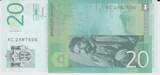 Serbien 20 Dinara 2013 Pick#55b UNC