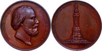 Netherlands Medaille Netherlands Bronze Medal Willem III 1856, from J. Elion XF -