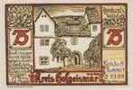 Germany Deutsches Reich 75 Pfennig Deutsches Reich Notgeld 75 Pfennig 1920 Kreis Sababurg UNC -