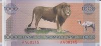 Somaliland 1000 Shillings Somaliland 1000 Shillings 2006 KM#CS1a UNC -