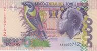 Saint Thomas and Prince 5000 Dobras Saint Thomas and Prince 5000 Dobras 1996 KM#65a UNC -