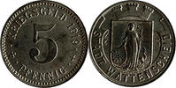 Germany 5 Pfennig Germany 5 Pfennig 1919 Westfalen Wattenscheid Kriegsgeld Funck#579.3b UNC -