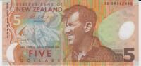New Zealand 5 Dollars NEUSEELAND NEW ZEALAND 5 Dollars 2009 UNC P#185b -