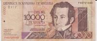 Venezuela 10000 Bolivares Venezuela 10000 Bolivares 25.05.2004 Antonio Jose De Sucre XF P#85b -