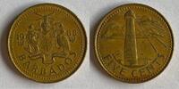 5 cents Barbados 1988 -