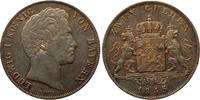 Germany Bayern 2 Gulden 1845 Ludwig I Germany Bavaria 2 Gulden 1845 Ludwig I Silver VF -