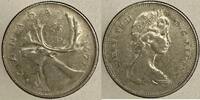 Canada 25 Cents Canada 25 cents 1977 Elk Elizabeth II UNC KM#62b -