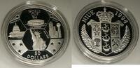 Niue 50 Dollars Niue 50 Dollars 1994 World Cup Soccer 5 Unzen Silber Proof! -