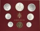 Vatikan Vatican City State / Vatikanstadt Official BU Set ORIGINAL-KMS 1975 ANNO VI Papst Paul VI. (8 Testmünzen) UNC -