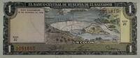 El Salvador 1 Colon EL Salvador 1 colon 1977 UNC P#120a -