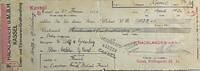 Germany 135 Reichsmark Germany Prima Wechsel 135 Reichsmark 21.01.1936 Cassel -