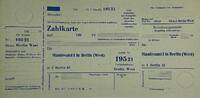 Germany Zahlkarte Germany Zahlkarte Berlin West Bank -