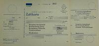 Germany Zahlkarte Germany Zahlkarte Erfurt -