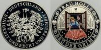 Germany Germany Silver Gedenkmünze Deutsche Märchen Brüder Grimm Frau Holle mit Zertifikat und Original Kapsel -