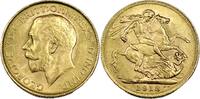 Grossbritanien 1 sovereign Grossbritanien 1 Sovereign 1918 B.P. Georg V TOP ERHALTUNG!! UNC -