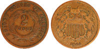USA Amerika 2 cents USA 2 cents 1864 VF KM#94 -